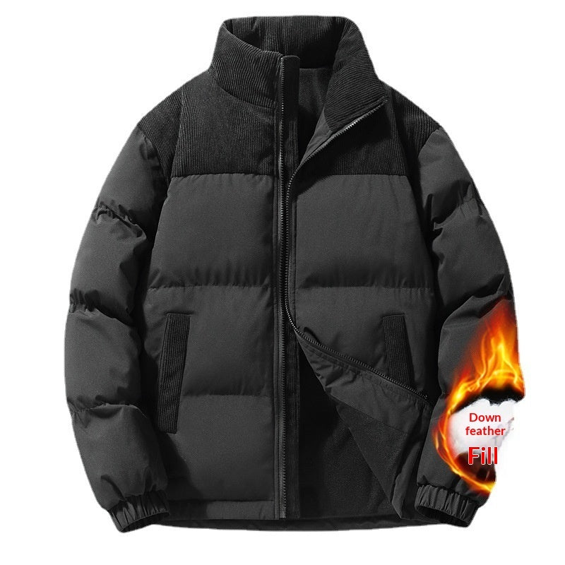 Unisex Winter Versatile Stand-collar Padded Coat