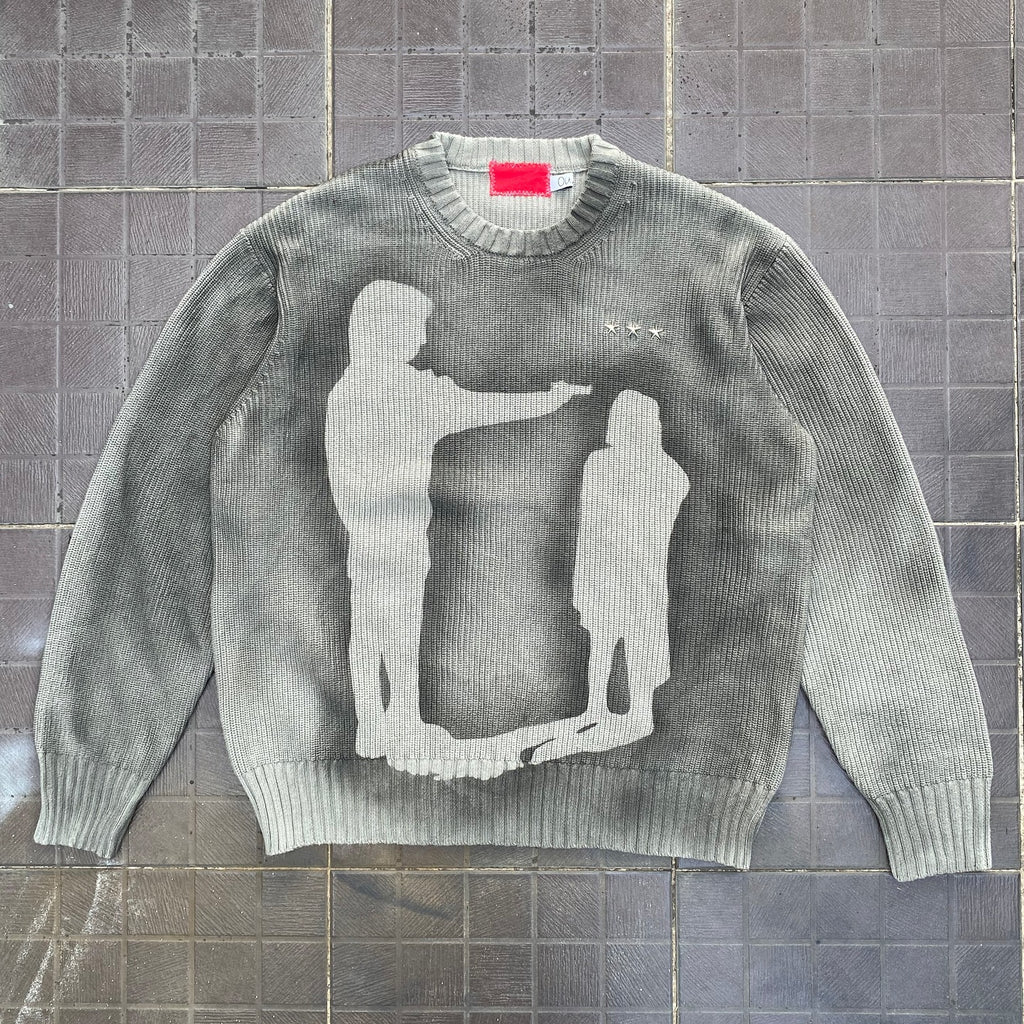 Autumn And Winter American New Style Round Neck Loose Retro Knitwear Men's And Women's Long-sleeved Sweaters