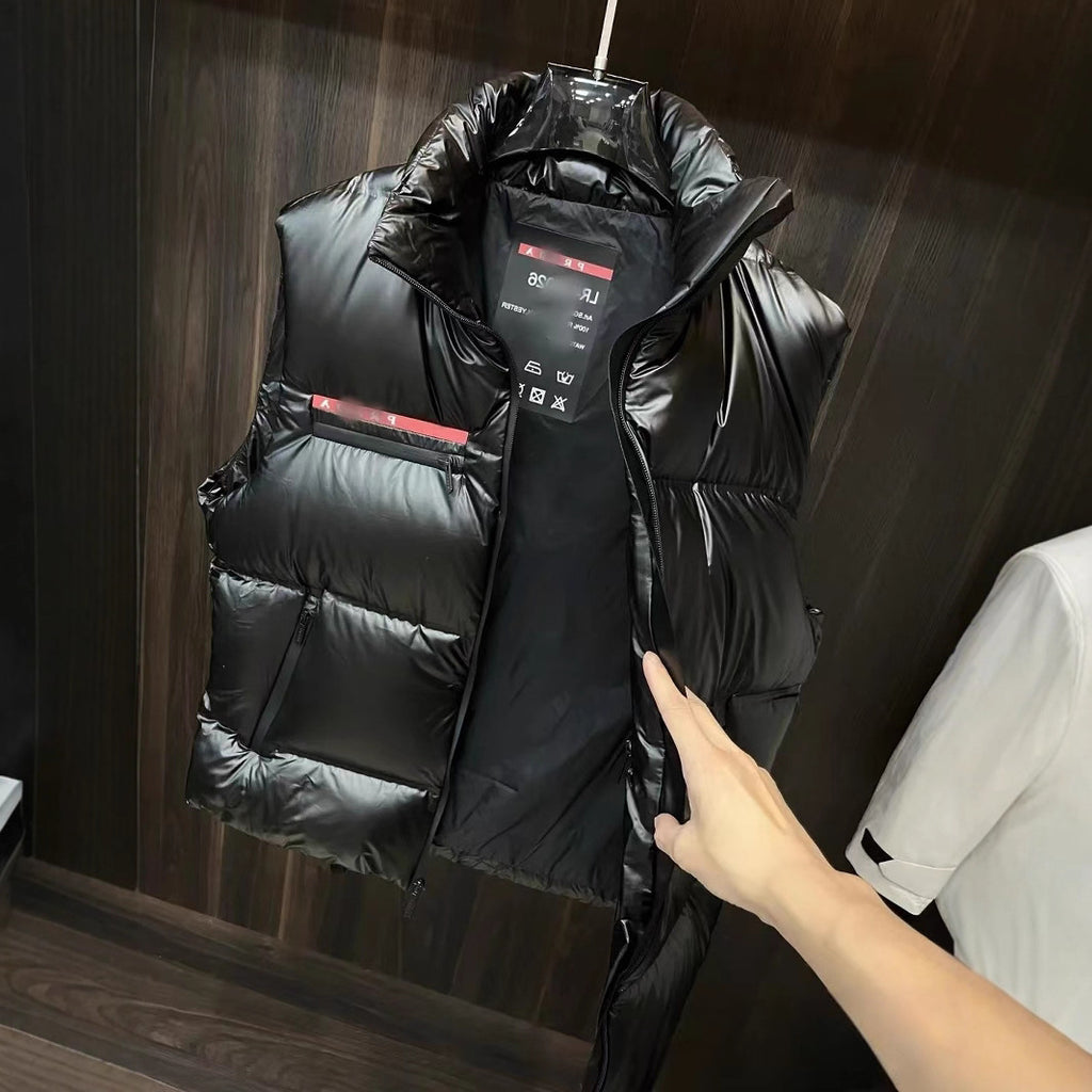 European Winter Correct Version Pujia Trendy Brand Men's And Women's New Down Bread Jacket Fashionable And Easiest For Match Jacket Stand Collar Windproof