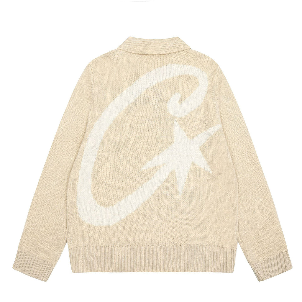 Corteiz Long-Sleeved Sweater Knitted European And American Men And Women